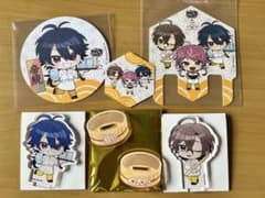 ヒプマイ×山下本気うどん 帝銃＆一二三　アクスタ、コースター、ピックセット