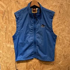 NIKE ACG ナイキ ナイロンベスト ブルー サイズS - メルカリ