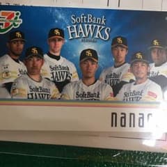 ホークスナナコカード新品未使用のサムネイル