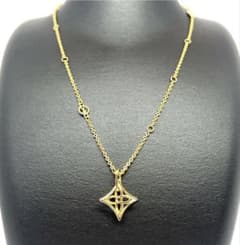 新品LOUIS VUITTON ルイヴィトンネックレス コリエL Vツイッギー