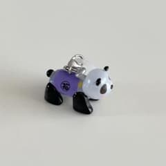 浅草花やしき パンダカー めじるしアクセサリー　うっとり　ガチャのサムネイル