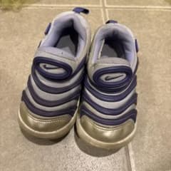 NIKE DYNAMO FREE キッズスニーカー パープルのサムネイル