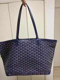 ゴヤール アルトワPMトート 美品 ネイビー 保存袋 販売証明付き - メルカリ