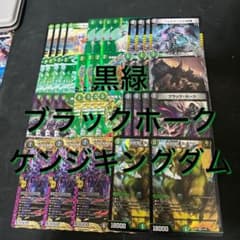 デュエルマスターズ　微高レート。黒緑ブラックホークケンジデッキ デュエルマスターズ 微高レート。黒緑ブラックホークケンジデッキ