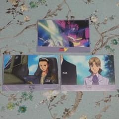 건담 W 아틀레 30주년 기념 구입 특전 & C상 일러스트 시트 3장
