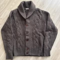 Cruciani カシミヤ ショールカラー ニット46 - メルカリ