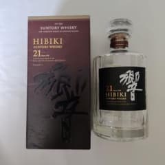 Hibiki 21年 ウイスキー 空箱のみ 3枚 SUNTORY HIBIKI 21年 ウイスキー 箱と空瓶 - メルカリ