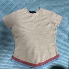 【ポチ様専用】ケイタマルヤマ　サマーニット半袖セーターのサムネイル
