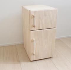 [ハンドメイド新品完成品]おままごと冷蔵庫のサムネイル
