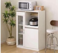 ニトリ レンジ台 フォルムN RE1175 ホワイト - メルカリ