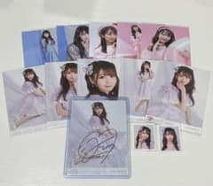 LOVE 大谷映美里 生写真 直筆サイン入り この空がトリガー衣装 コンプ