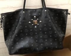 MCM トートバッグ ロゴ ブラックラブレス別注のサムネイル