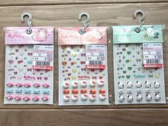 [Authentic] Sanrio My Melody, Hello Kitty, Pochacco Nail Decor Set Stickers