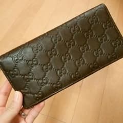 GUCCI　シマ　長財布のサムネイル