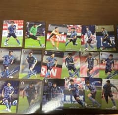 サッカー日本代表 トレーディングカード まとめ売りのサムネイル