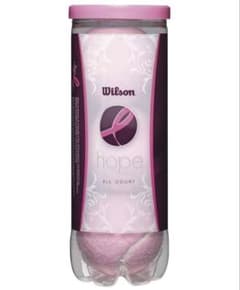 ♡レア ウィルソン Wilson hope テニスボール ピンク 1缶3球入り 