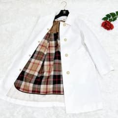極美品✨ マッキントッシュ ロンドン ステンカラーコート アイボリー 