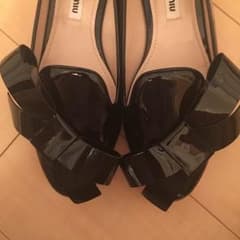 ミスト様専用 miumiu パンプス 36 1/2のサムネイル