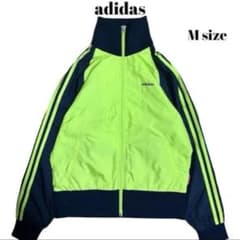 【値下げ交渉可能】00’s adidas トラックジャケット 蛍光イエローのサムネイル