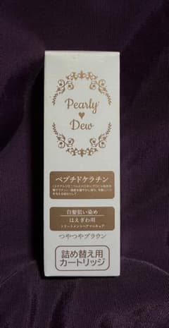 Pearly Dew 白髪染め つやつやブラウン 詰め替え用カートリッジ - メルカリ