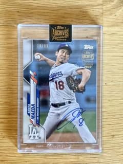 MLB LAドジャース 前田健太 auto 19/99 直筆サイン入りカード - メルカリ