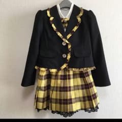 女の子 スーツ 入学式 フォーマル　120cmのサムネイル