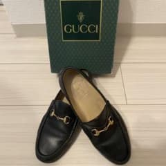 グッチ　ローファー　35 1/2 黒　23.0センチのサムネイル