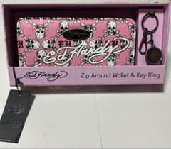 最終値下げ Ed Hardy エドハーディ 長財布 キーリング - メルカリ