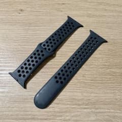 純正 Apple Watch band 42mm ブラックのサムネイル