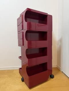 ボビーワゴン 4段 ボルドー 中古 ボビーワゴン 4段ボルドー 中古 - メルカリ