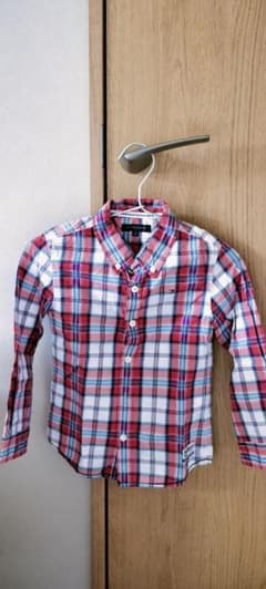 TOMMY HILFIGER トミーフィルフィガー長袖シャツ サイズ5のサムネイル