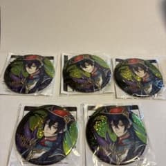 ツイステ ホログラム缶バッジ スケアリー・モンスターズ マレウス 五個