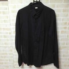 gu コットンブラックシャツ 未使用Lのサムネイル