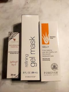フォーエバー 　ゼリー　ジェルマスク　ヘアオイルセット フォーエバー ゼリー ジェルマスク ヘアオイルセット - メルカリ