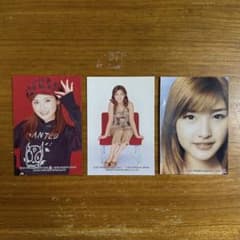 生写真含む】石川梨華 モーニング娘。 トレーディングカード 3枚セット