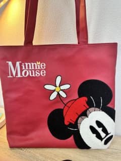 ディズニー ミニーマウス サガラ刺繍 トートバッグ - メルカリ