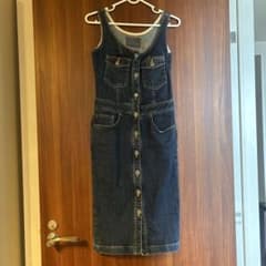ロンハーマン RH VINTAGE デニム ノースリーブ ワンピース - メルカリ