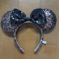 東京ディズニーリゾート スパンコール カチューシャ ブラックのサムネイル