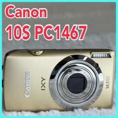 Canon カメラ IXY 10S PC1467 ゴールド コンデジ 動作品 - メルカリ