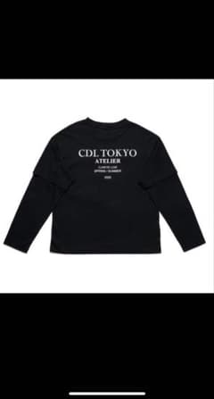 CDL TOKYO ブラック ロングスリーブ Tシャツ - メルカリ