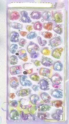 シール　2枚「遊園地」のサムネイル