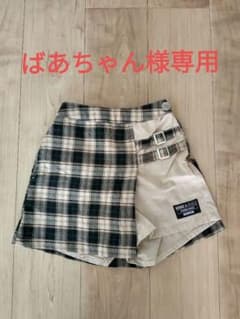 ☆130cm チェック柄キュロット☆のサムネイル