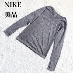 ナイキ Dri-FIT 長袖Tシャツ トレーニングシャツ グレー Y550のサムネイル