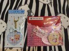 mikko×サンリオ　一番くじ　チャームブルー　ステッカーセットのサムネイル
