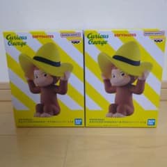 Thumbnail of や*ん様 Curious George SOFVIMATES フィギュア 2個セ