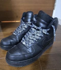 NIKE AIR FORCE 1 HIGH BLACK ナイキ エアフォース1のサムネイル