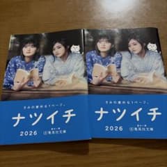 ナツイチ 2026 集英社文庫 2枚セット乃木坂46 井上和 遠藤さくら