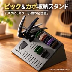 ピック＆カポ収納スタンド ギター小物整理のサムネイル