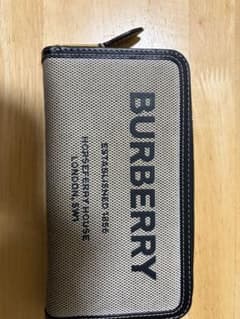 BURBERRY Horseferry ラウンドファスナー 長財布のサムネイル