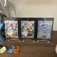 PSA9 リーリエの決心 メイのはげまし 2枚セット メイのはげましSR リーリエの決心 SRグレイシアex SAR 3枚セット